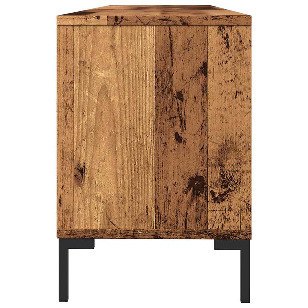 Tv-Benk Gammelt Tre 150X30X44,5 Cm Konstruert Tre