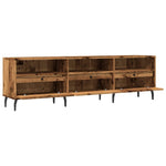Tv-Benk Gammelt Tre 150X30X44,5 Cm Konstruert Tre