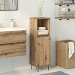 Baderomsskap Artisan Eik 30X30X100 Cm Konstruert Tre