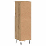 Baderomsskap Artisan Eik 30X30X100 Cm Konstruert Tre