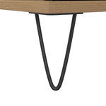 Baderomsskap Artisan Eik 30X30X100 Cm Konstruert Tre