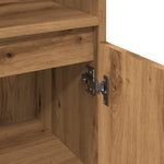 Baderomsskap Artisan Eik 30X30X100 Cm Konstruert Tre