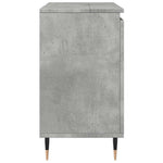 Baderomsskap Betonggrå 58X33X60 Cm Konstruert Tre