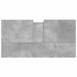 Baderomsservantskap Betonggrå 65X33X60 Cm Konstruert Tre