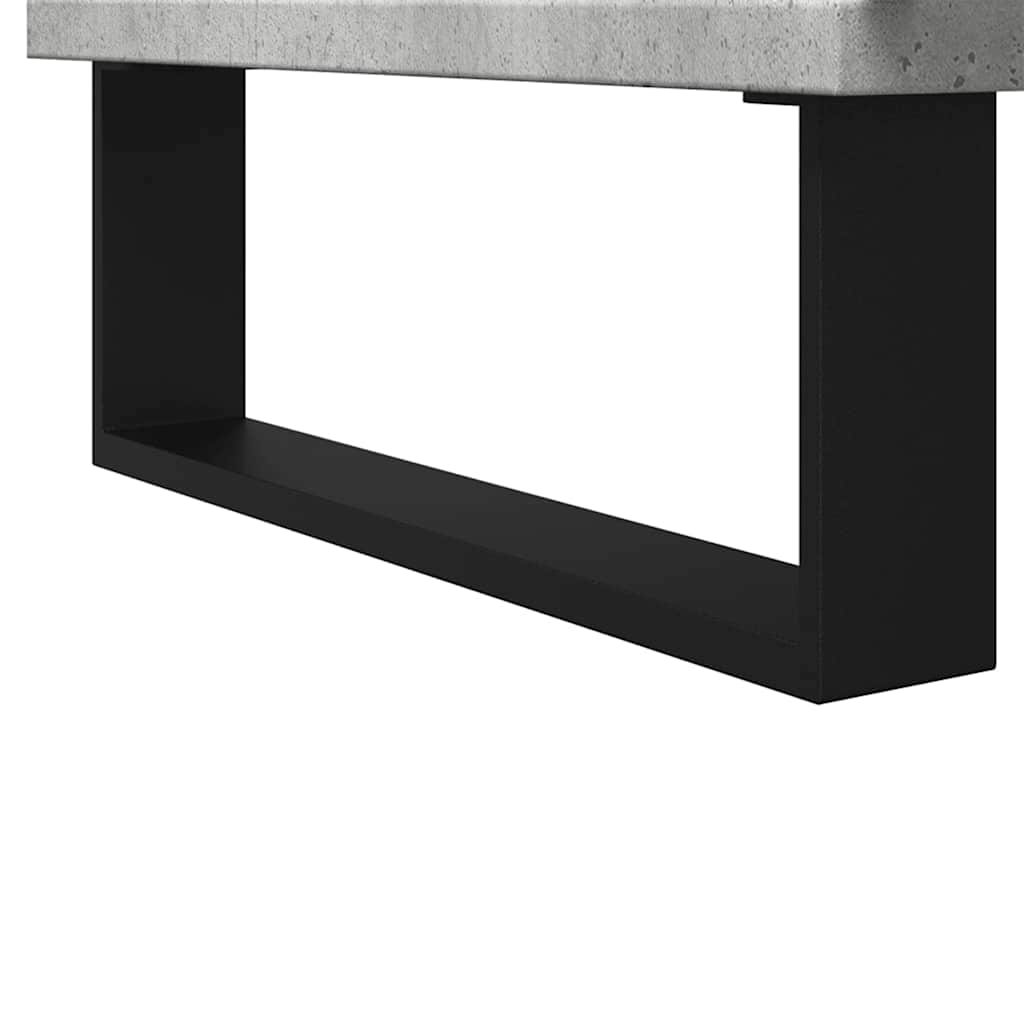 Baderomsservantskap Betonggrå 65X33X60 Cm Konstruert Tre