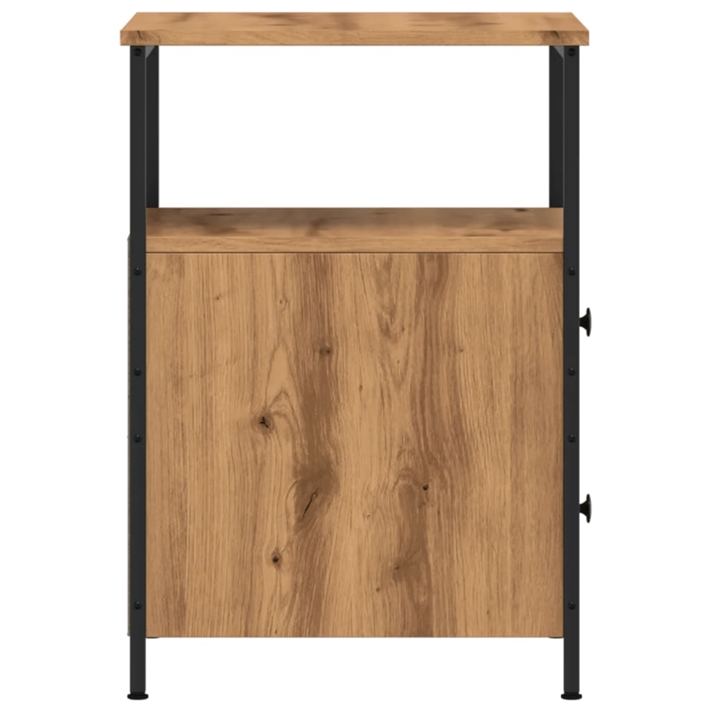 Nattbord Artisan Eik 34X35,5X50 Cm Konstruert Tre