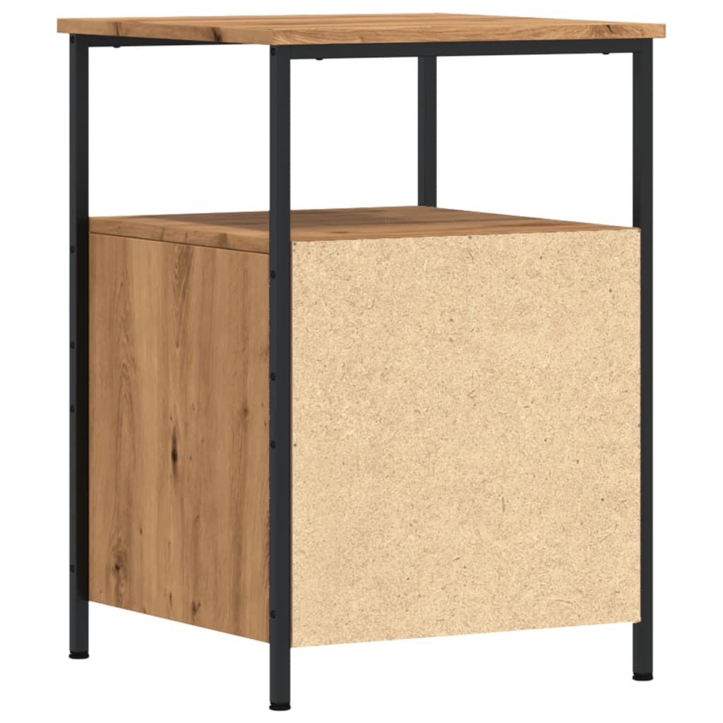 Nattbord Artisan Eik 34X35,5X50 Cm Konstruert Tre