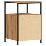 Nattbord Artisan Eik 34X35,5X50 Cm Konstruert Tre