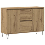 Skjenk Artisan Eik 101,5X35X70 Cm Konstruert Tre