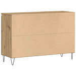 Skjenk Artisan Eik 101,5X35X70 Cm Konstruert Tre