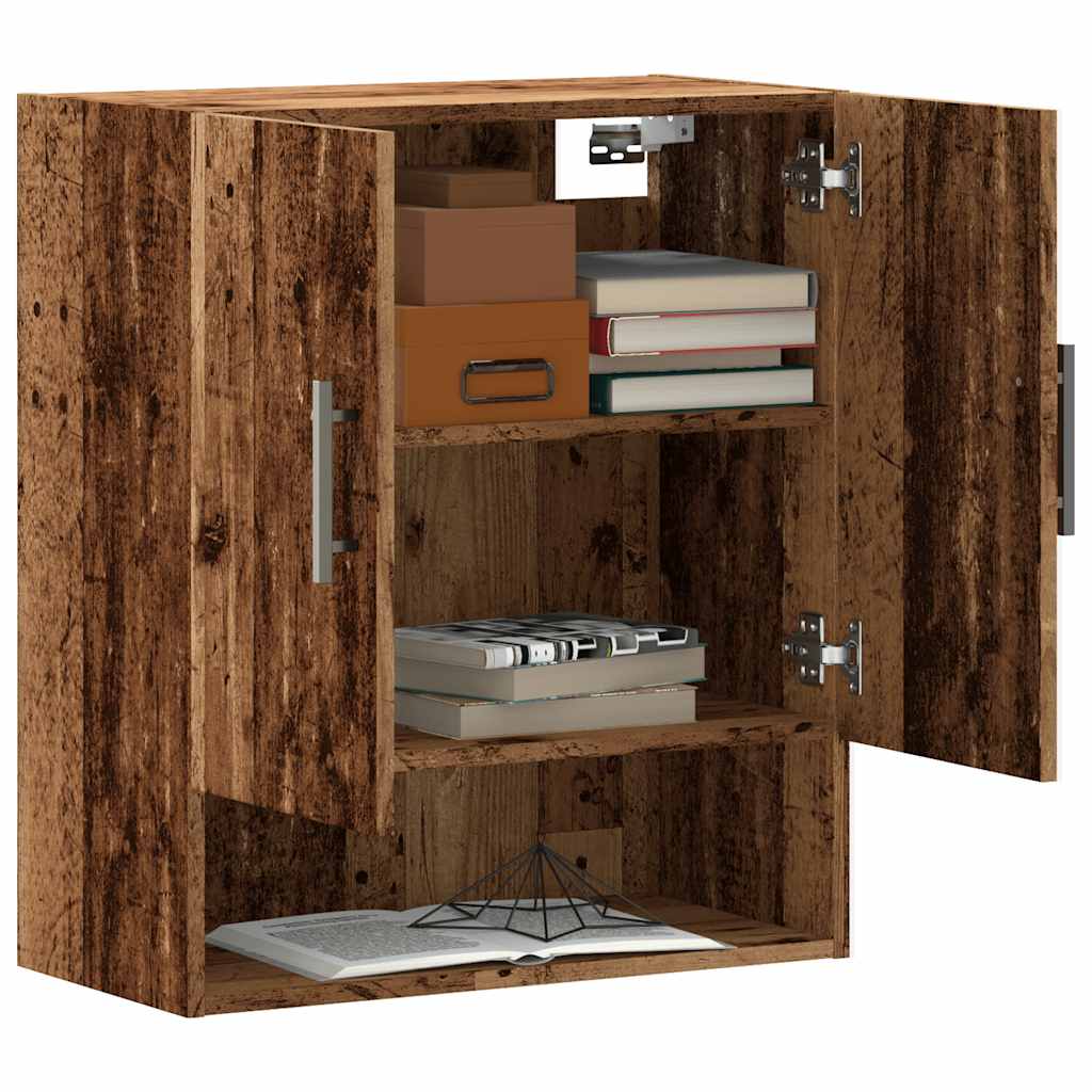 Veggskap Gammelt Tre 60X31X70 Cm Konstruert Tre
