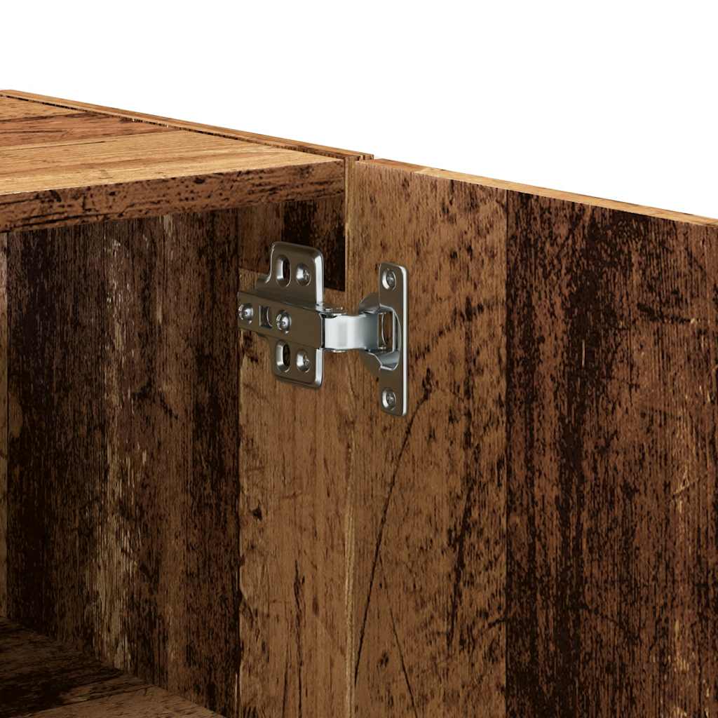 Veggskap Gammelt Tre 60X31X70 Cm Konstruert Tre