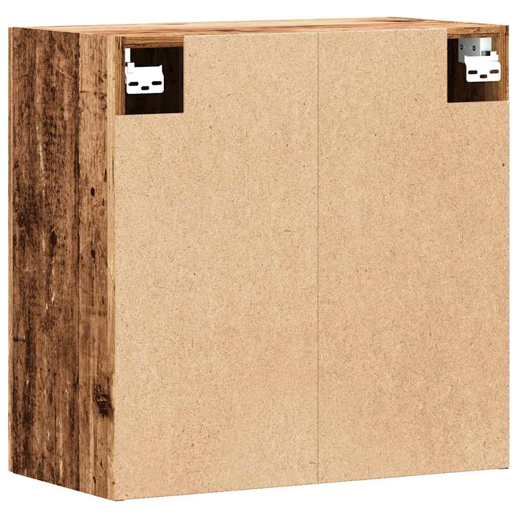 Veggskap Gammelt Tre 60X31X60 Cm Konstruert Tre