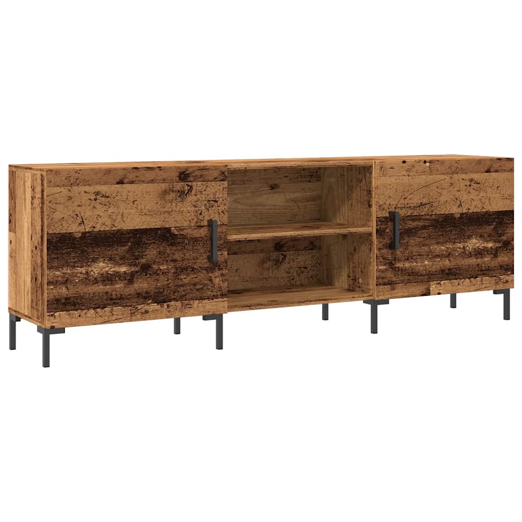 Tv-Benk Gammelt Tre 150X30X50 Cm Konstruert Tre