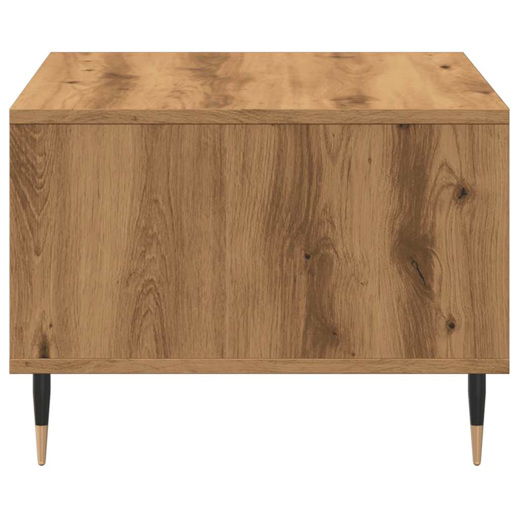 Salongbord Artisan Eik 60X50X36,5 Cm Konstruert Tre