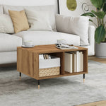Salongbord Artisan Eik 60X50X36,5 Cm Konstruert Tre