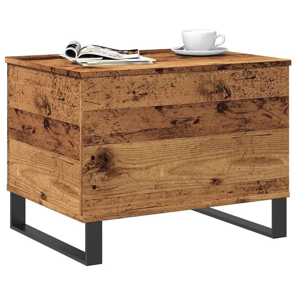 Salongbord Gammelt Tre 60X44,5X45 Cm Konstruert Tre
