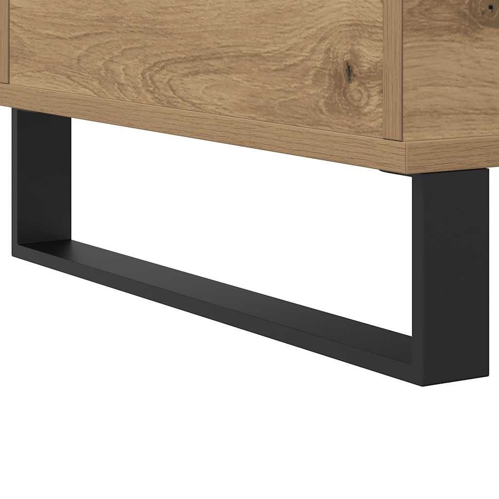 Salongbord Artisan Eik 60X44,5X45 Cm Konstruert Tre
