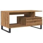 Salongbord Artisan Eik 90X49X45 Cm Konstruert Tre