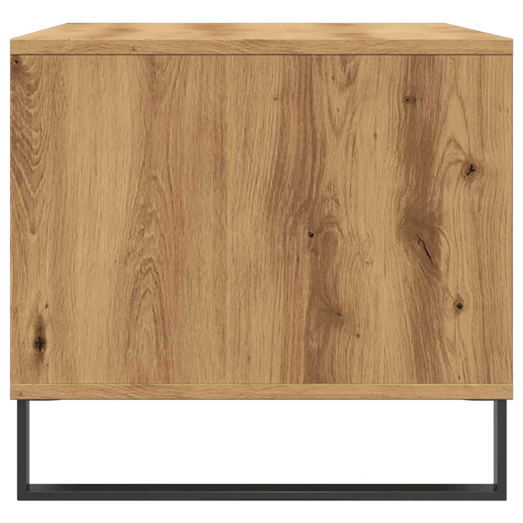 Salongbord Artisan Eik 90X49X45 Cm Konstruert Tre