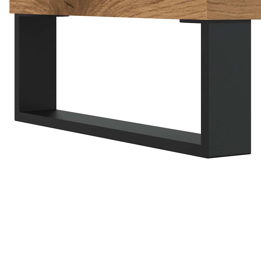 Salongbord Artisan Eik 90X49X45 Cm Konstruert Tre