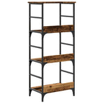 Bokhylle Gammelt Tre 50X33X117,5 Cm Konstruert Tre
