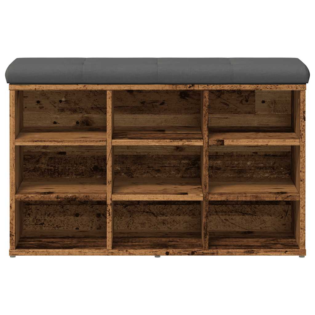 Skobenk Gammelt Tre 82X32X50 Cm Konstruert Tre