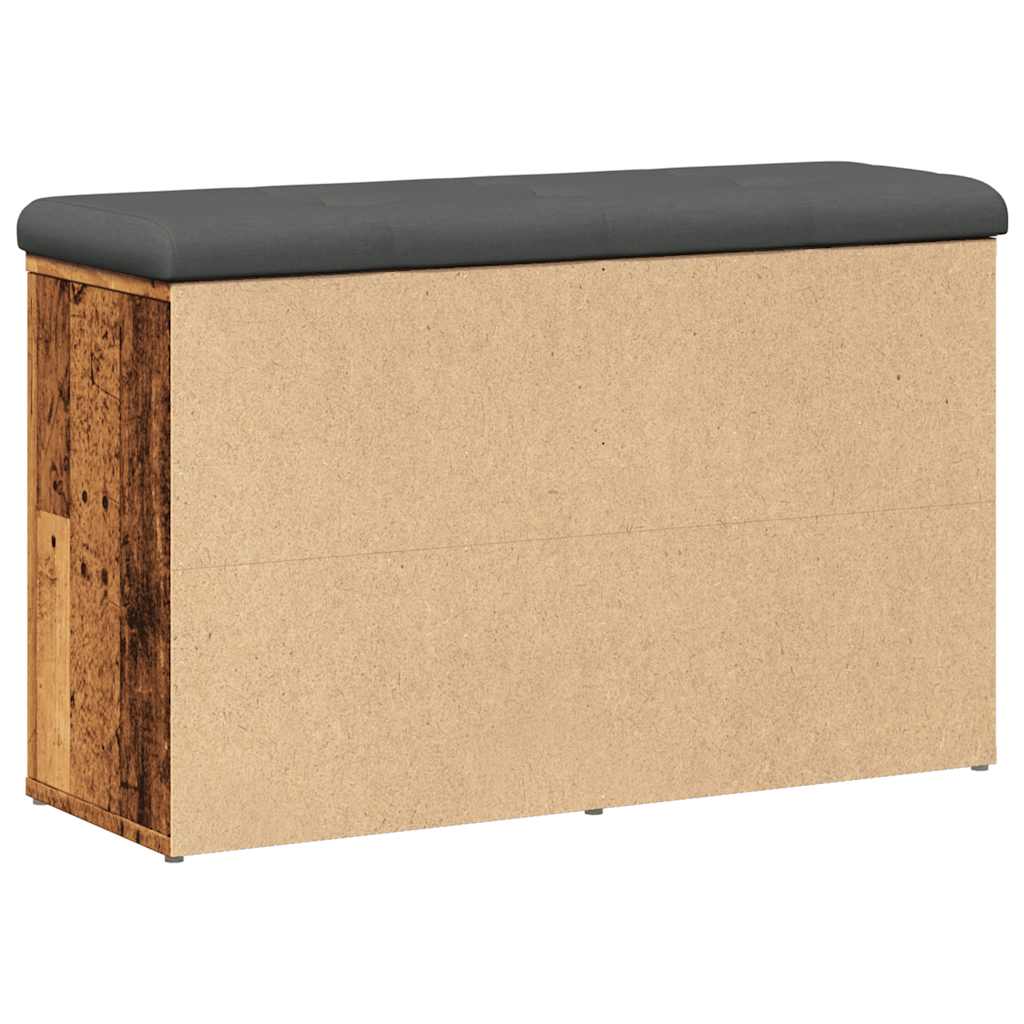 Skobenk Gammelt Tre 82X32X50 Cm Konstruert Tre