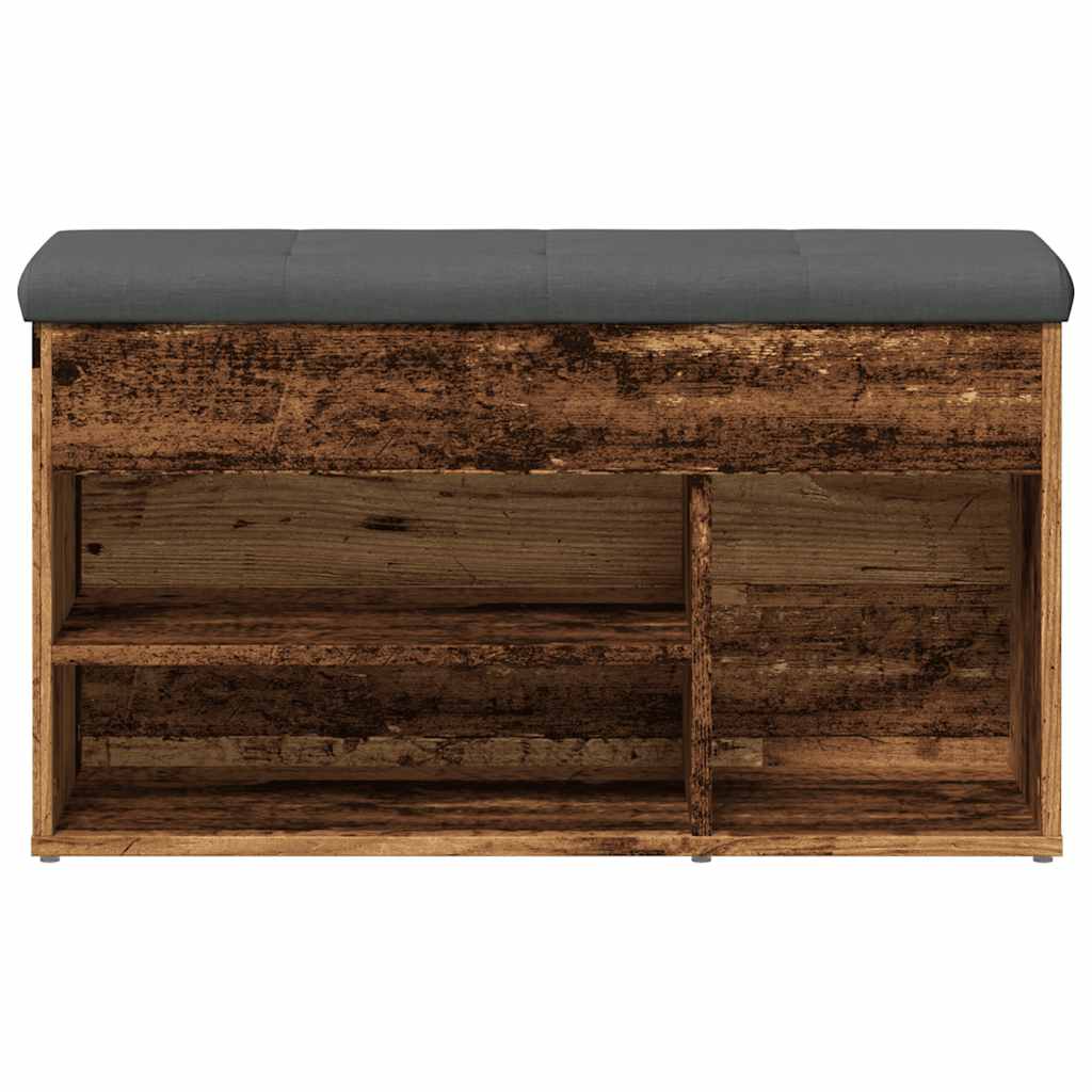 Skobenk Gammelt Tre 82X32X45,5 Cm Konstruert Tre