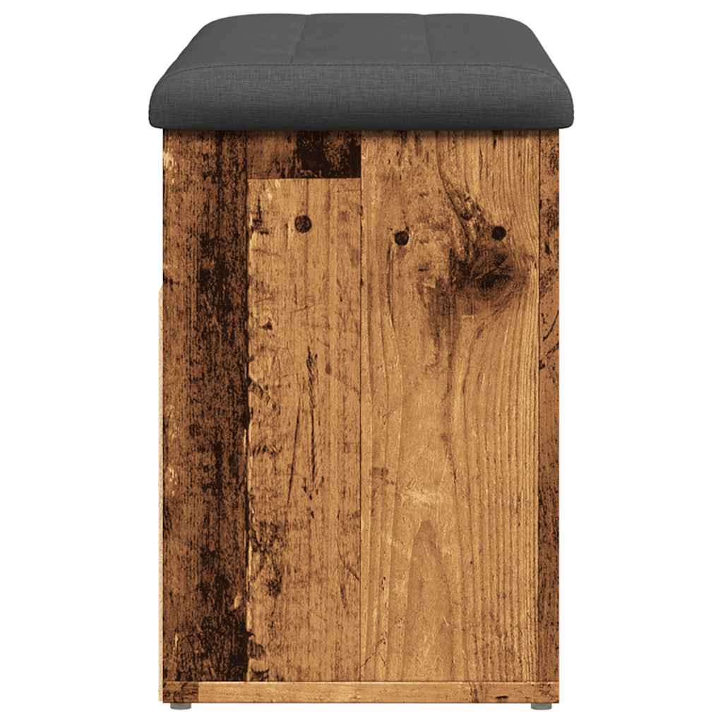 Skobenk Gammelt Tre 82X32X45,5 Cm Konstruert Tre