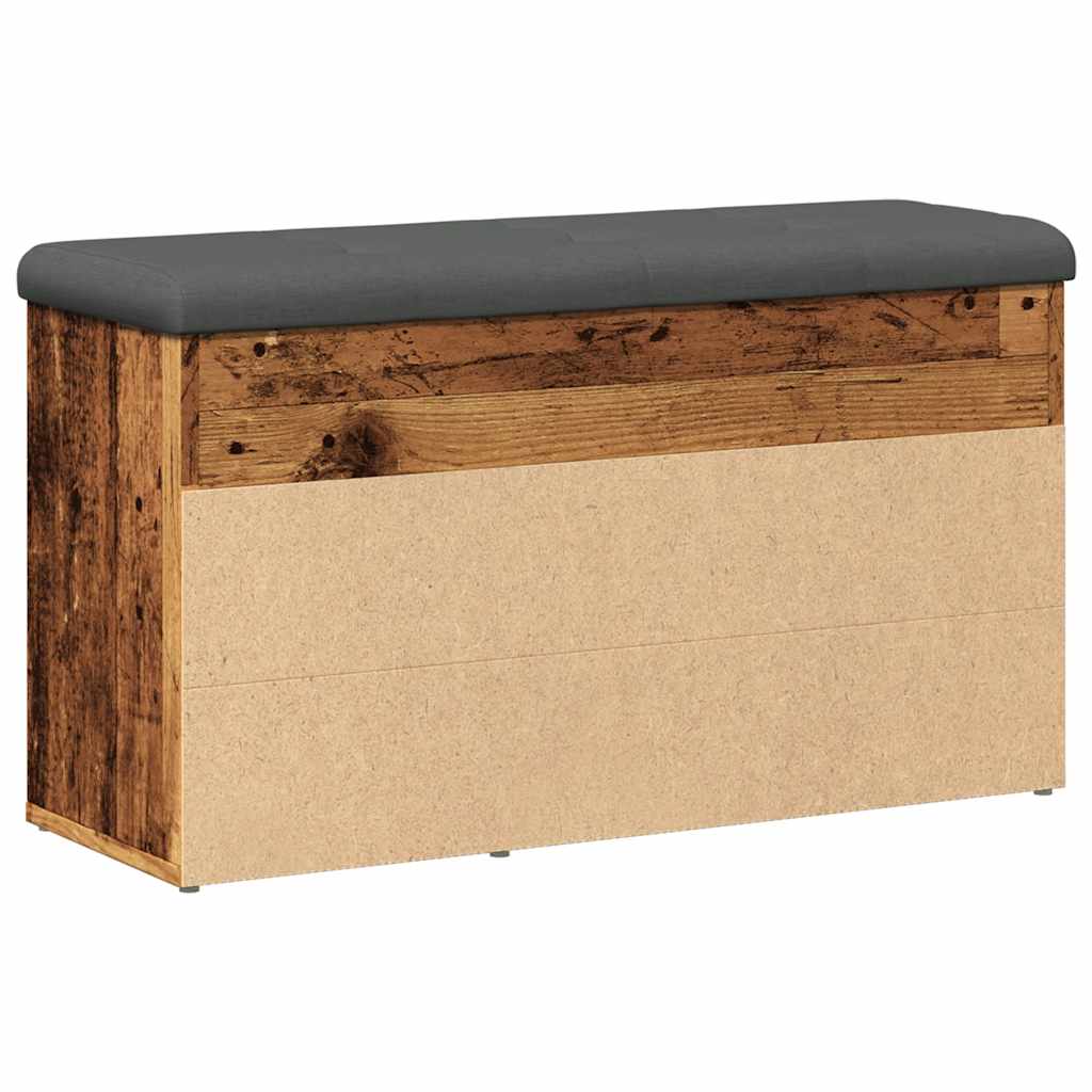 Skobenk Gammelt Tre 82X32X45,5 Cm Konstruert Tre