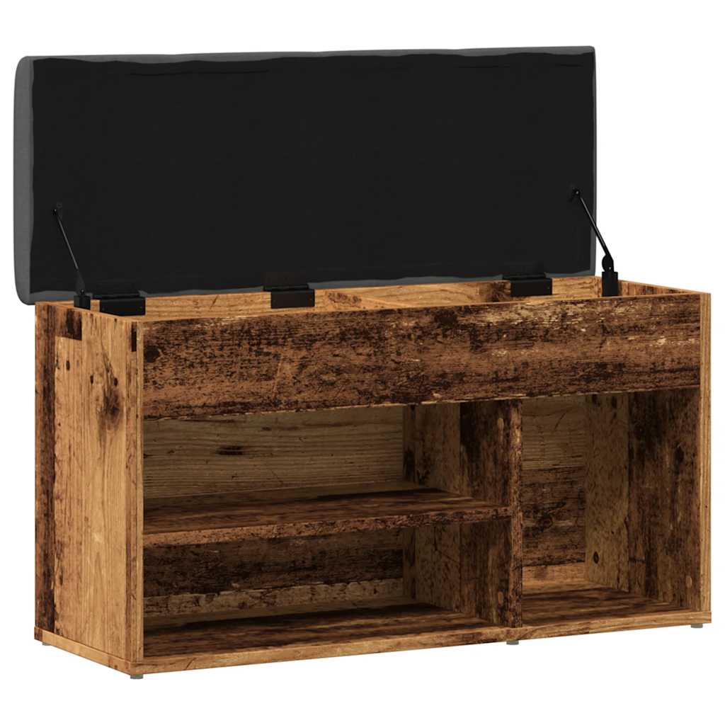 Skobenk Gammelt Tre 82X32X45,5 Cm Konstruert Tre