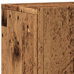 Vegghengt Tv-Benk Gammelt Tre 60X30X41 Cm