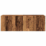 Veggmonterte Tv-Benker 2 Stk Gammelt Tre 60X30X41 Cm