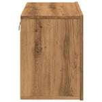 Vegghengt Tv-Benk Artisan Eik 60X30X41 Cm