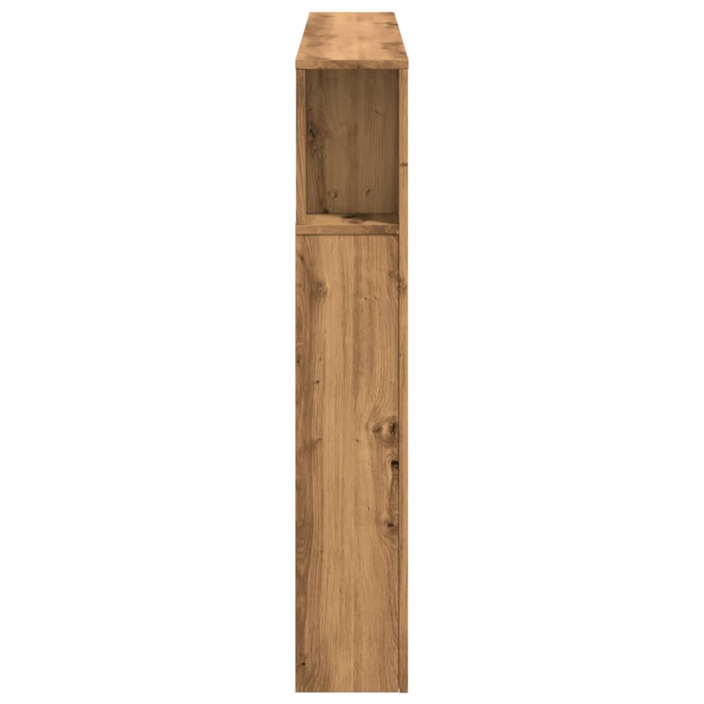 Sengegavl Med Led Artisan Eik 140X18,5X103,5 Cm Konstruert Tre