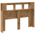 Sengegavl Med Led Artisan Eik 140X18,5X103,5 Cm Konstruert Tre