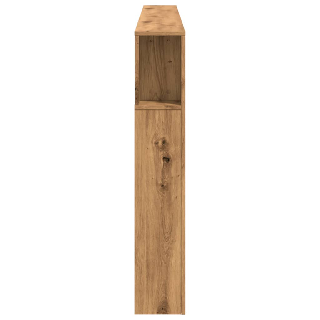 Sengegavl Med Led Artisan Eik 220X18,5X103,5 Cm Konstruert Tre