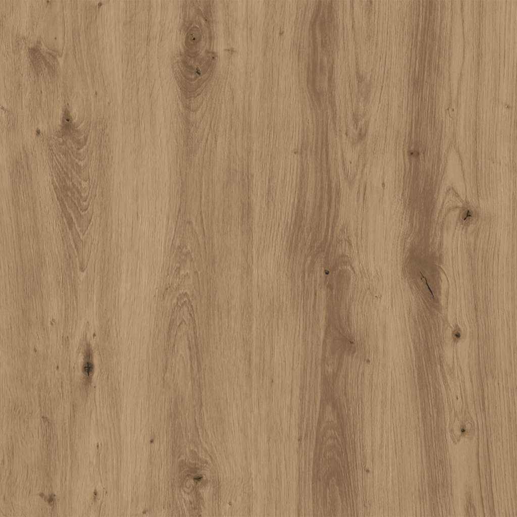 Tv-Benk Med Skuff Artisan Eik 200X25X44 Cm Konstruert Tre