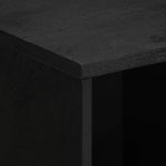 Skjenk Svart 80X33X75 Cm Konstruert Tre