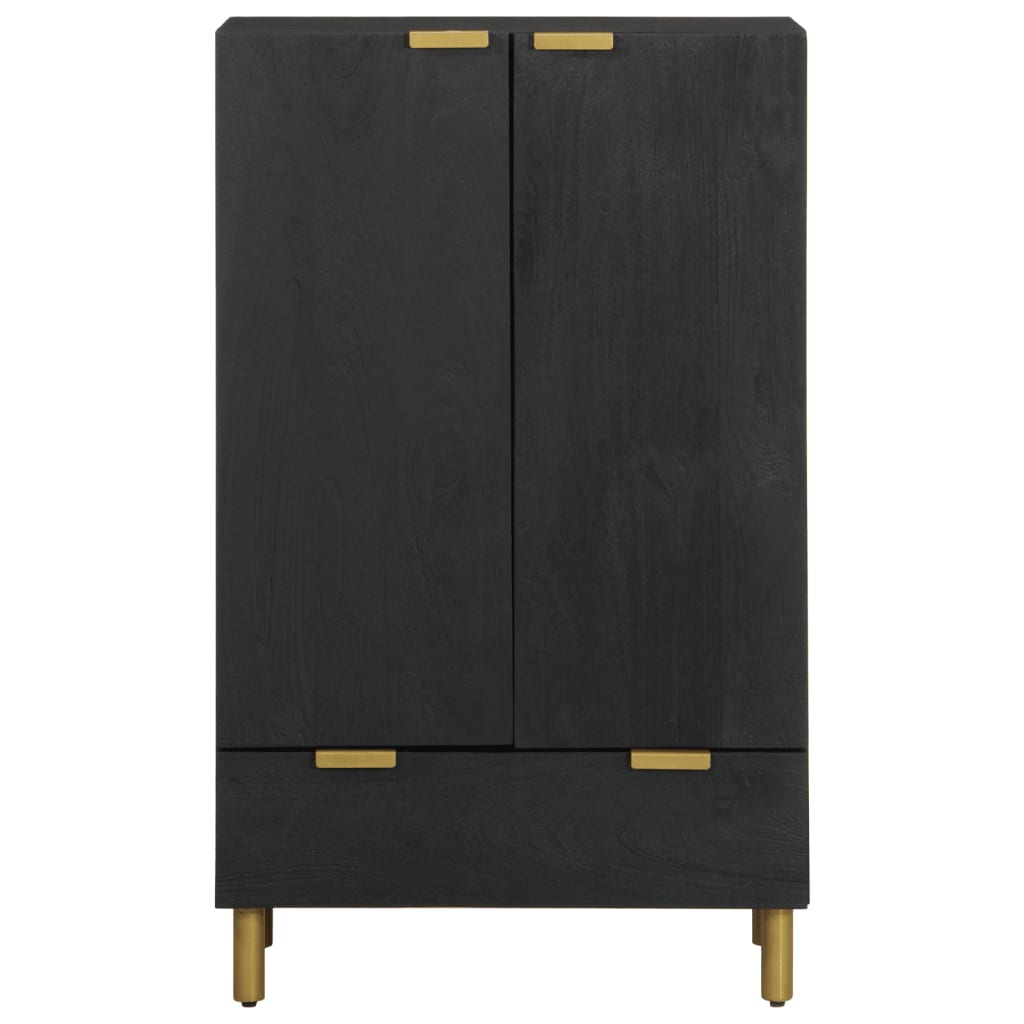 Highboard Svart 60X33X100 Cm Konstruert Tre