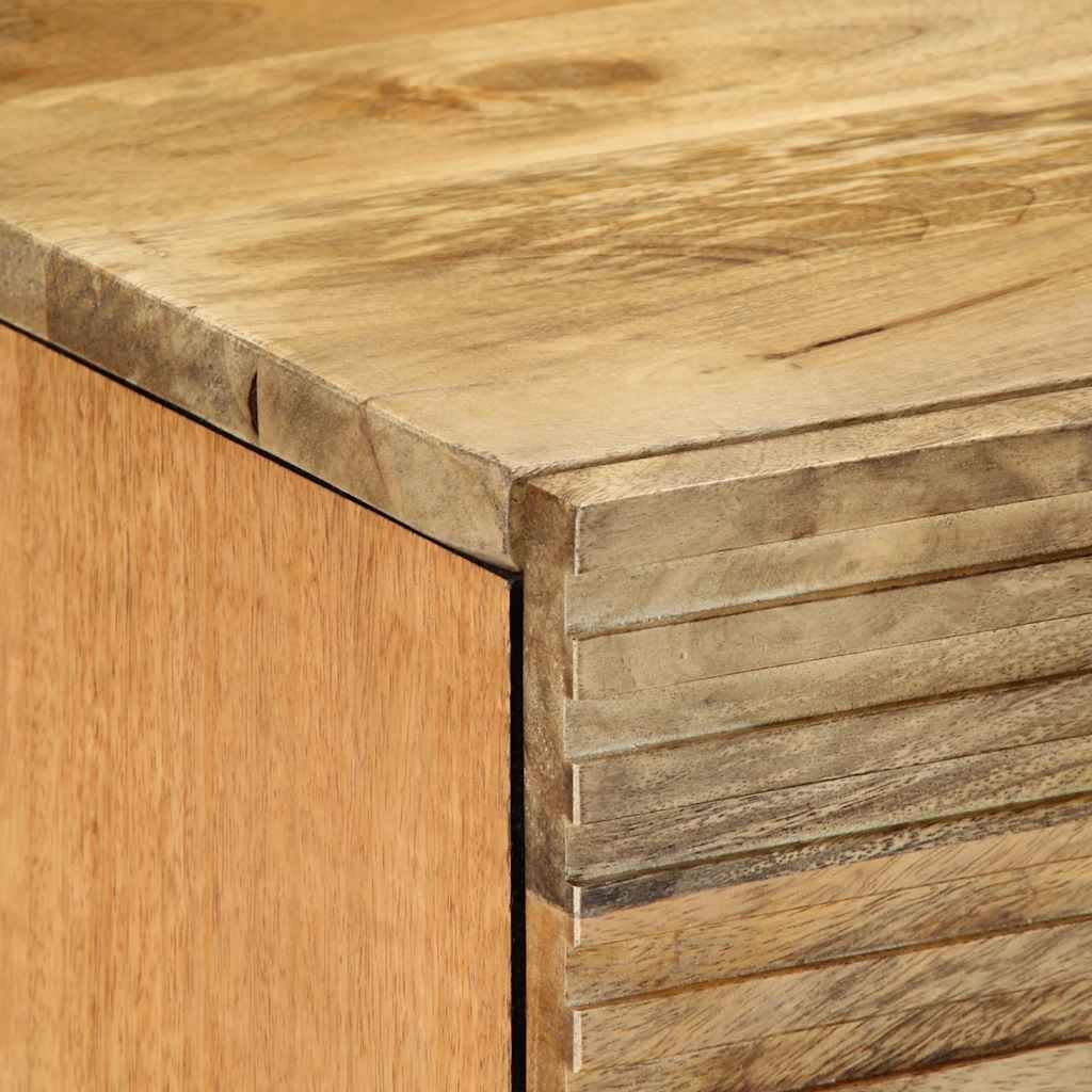 Nattbord Brun 40X33X46 Cm Heltre Mango