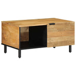 Salongbord Brun 80X50X40 Cm Heltre Furu