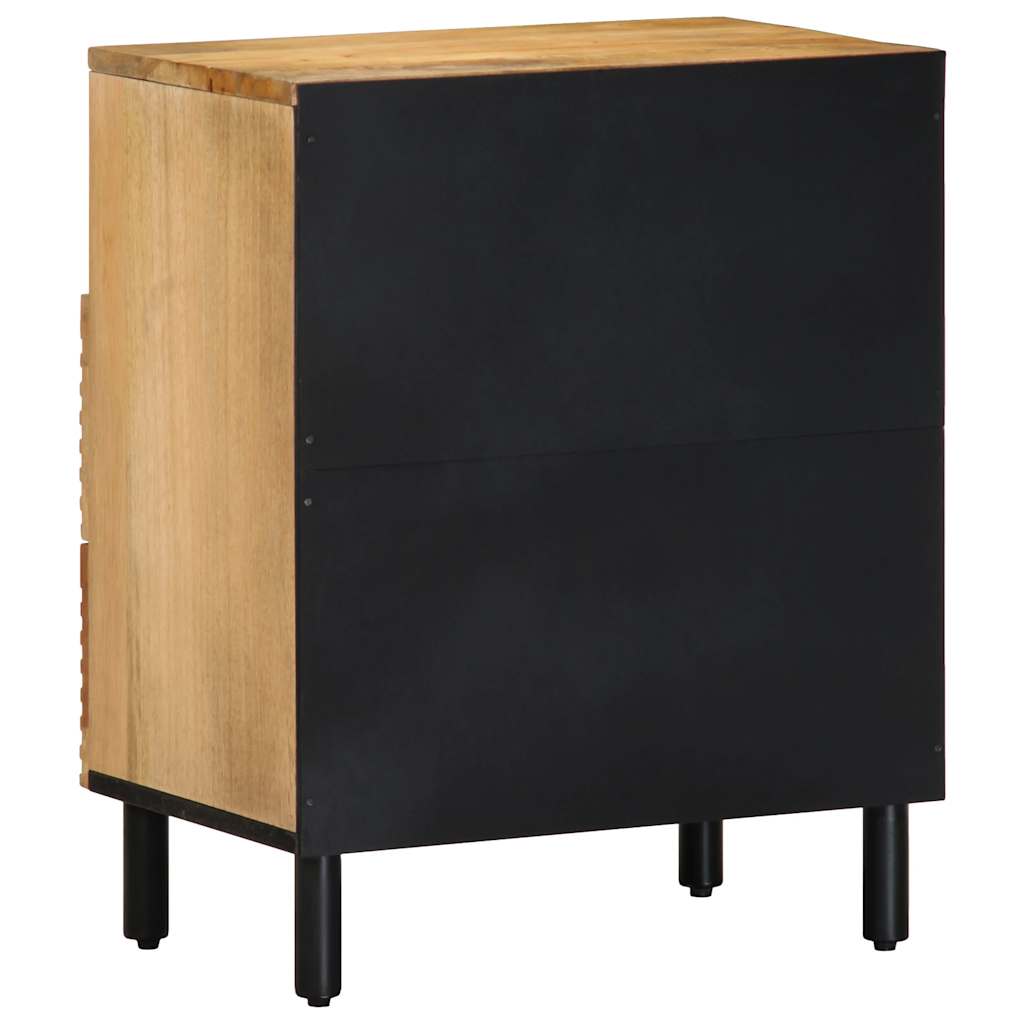 Nattbord Brun 50X33X60 Cm Heltre Mango