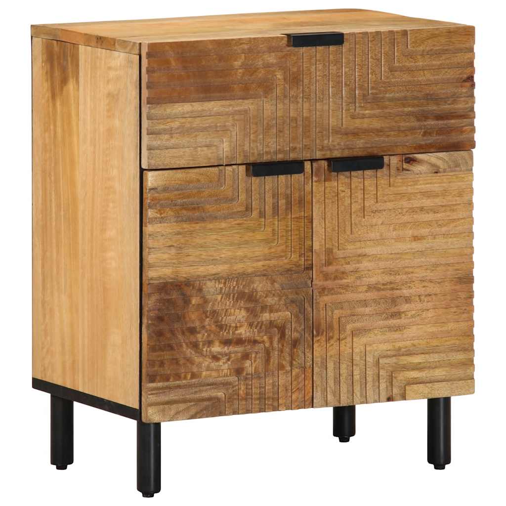 Nattbord Brun 50X33X60 Cm Heltre Mango