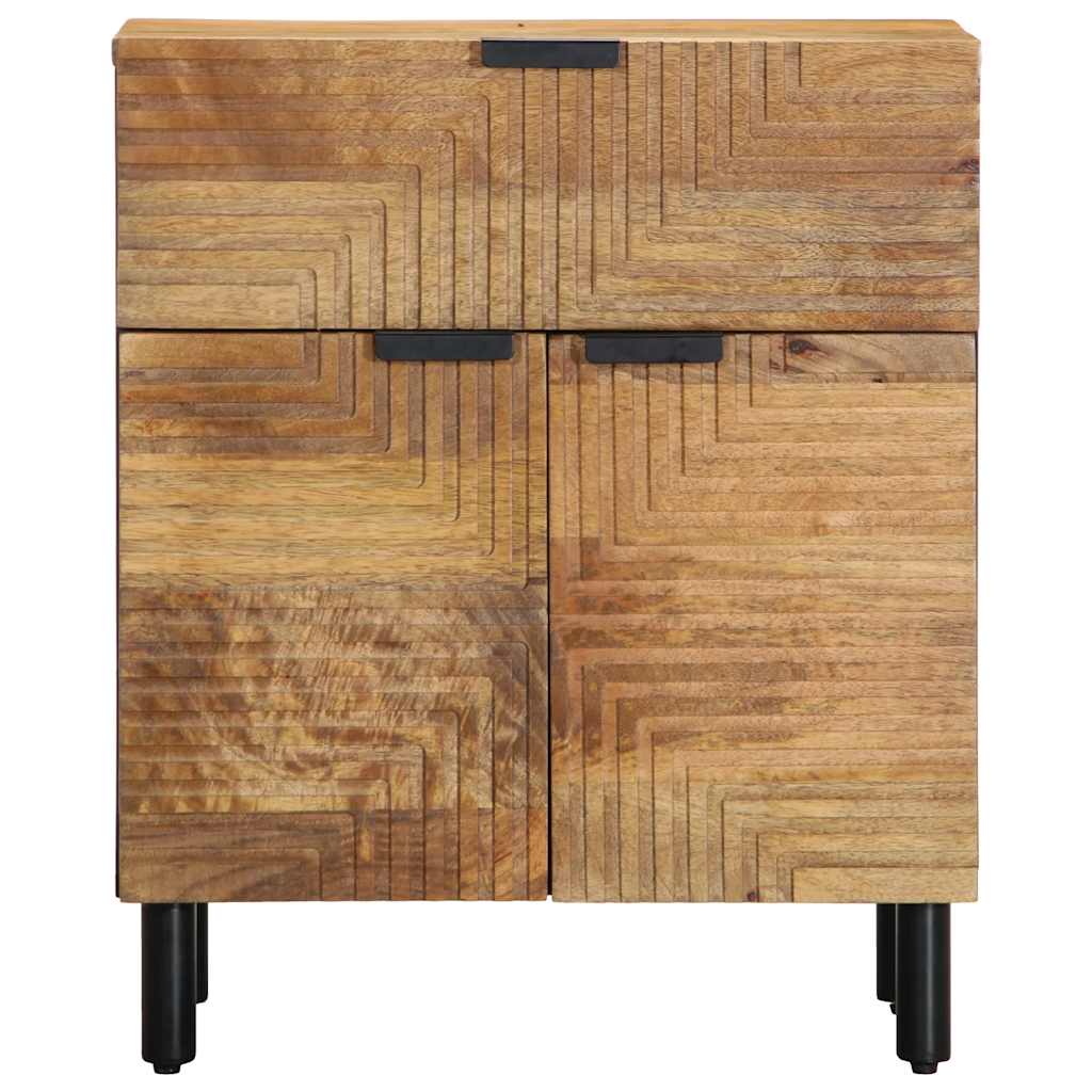 Nattbord Brun 50X33X60 Cm Heltre Mango