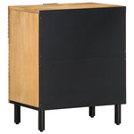 Nattbord Brun 50X33X60 Cm Heltre Mango