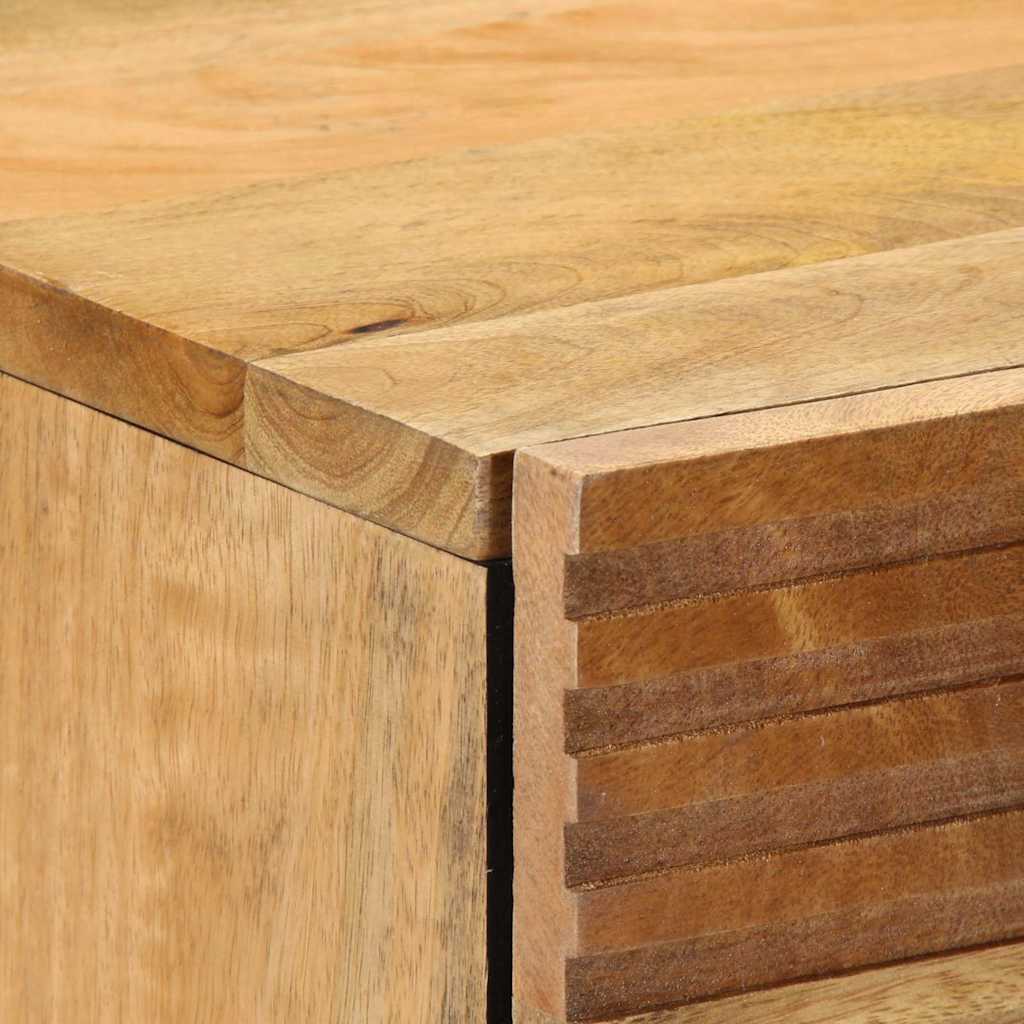 Nattbord Brun 50X33X60 Cm Heltre Mango