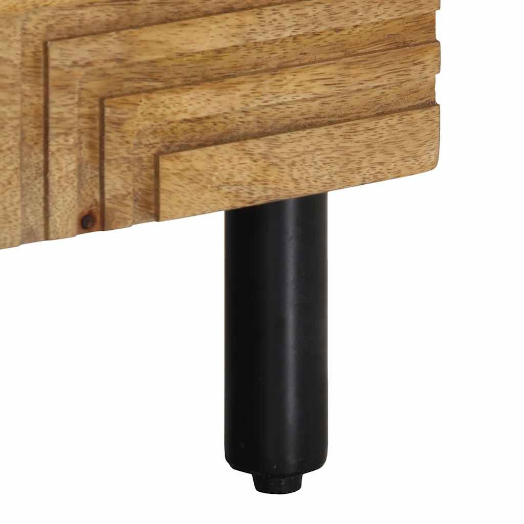 Nattbord Brun 50X33X60 Cm Heltre Mango