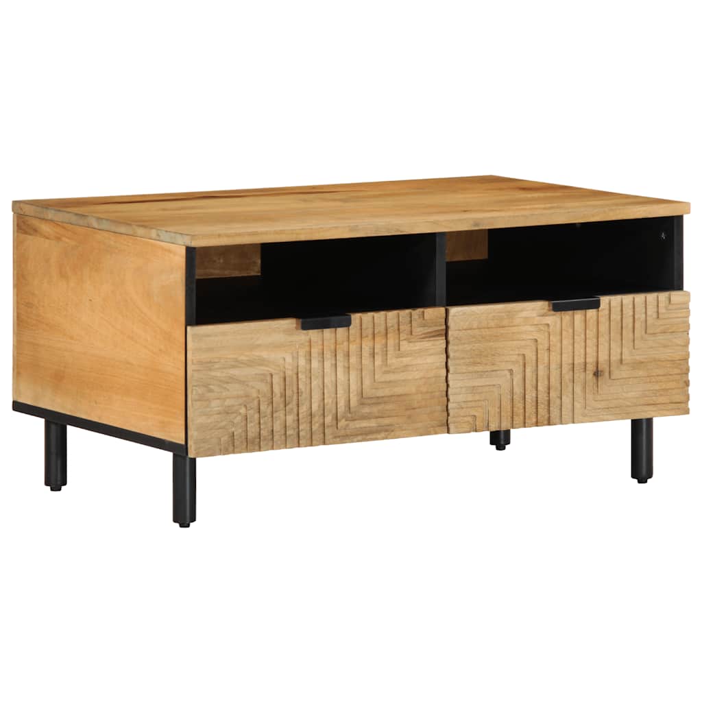 Salongbord Brun 80X54X40 Cm Heltre Mango